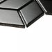 Мозаика Bonaparte (Бонапарт) Landa Black matt Матовая 26.74x30.9 см (чип 4,8x4,8 см)
