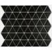 Мозаика Bonaparte (Бонапарт) Reno Black matt Матовая 25.2x29.1 см (чип 3,9x4,5 см)