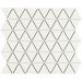 Мозаика Bonaparte (Бонапарт) Reno White matt Матовая 25.2x29.1 см (чип 3,9x4,5 см)