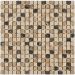 Мозаика Bonaparte (Бонапарт) Turin-15 slim Матовая 30.5x30.5 см (чип 1,5x1,5 см)
