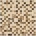 Мозаика Bonaparte (Бонапарт) Turin-15 slim Полированная 30.5x30.5 см (чип 1,5x1,5 см)