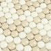 Мозаика Bonaparte (Бонапарт) Pixel cream Глянцевая 32.5x31.8 см