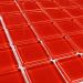 Мозаика Bonaparte (Бонапарт) Red glass Глянцевая 30x30 см (чип 2,5x2,5 см)