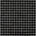 Мозаика Bonaparte (Бонапарт) Simple Black (на бумаге) Полуглянцевая 32.7x32.7 см (чип 2x2 см)