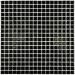 Мозаика Bonaparte (Бонапарт) Super black Глянцевая 30x30 см (чип 1,5x1,5 см)