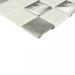 Мозаика Bonaparte (Бонапарт) Titan Silver Глянцевая 31.8x31.8 см (чип 3x3 см)