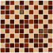 Мозаика Bonaparte (Бонапарт) Toffee mix Глянцевая 30x30 см (чип 2,5x2,5 см)