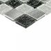 Мозаика Bonaparte (Бонапарт) Trend Silver Глянцевая 30x30 см (чип 2,3x2,3 см)