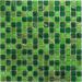 Мозаика Bonaparte (Бонапарт) Verde Полуглянцевая 32.7x32.7 см (чип 2x2 см)