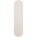 Настенная плитка Wow (Вау) Grace O White Gloss 7.5x30 см, глянцевая