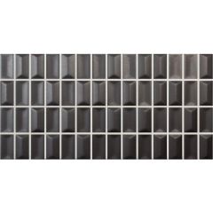 Керамическая плитка Wow (Вау) 3D Bars Diamond Onix Matt 12,5x25 см