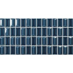 Керамическая плитка Wow (Вау) 3D Bars Diamond Sapphire Gloss 12,5x25 см