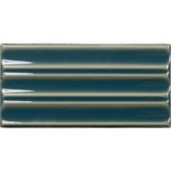 Керамическая плитка Wow (Вау) Fayenza Belt Peacock Blue 6,25x12,5 см