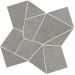 Керамогранит Wow (Вау) Trencadis Gaudi Coal 25.5x25.5 см