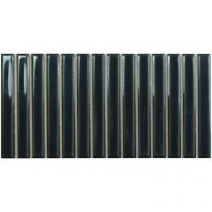 Керамическая плитка Wow (Вау) Sweet Bars Ebony 12,5x25 см