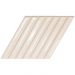 Керамическая плитка Wow (Вау) Spike Bars B Deep White 15x25,9 см