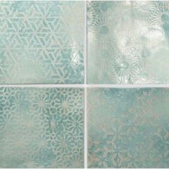 Керамическая плитка Wow (Вау) Enso Suki Teal 12,5x12,5 см