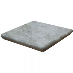 Ступень клинкерная угловая Interbau (Интербау) Abell 274 серебристо-серая 32x32 см