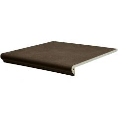 Ступень клинкерная фронтальная Interbau (Интербау) Alpen 045 Engadin Бурый песок 31x32 см