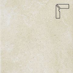 Плинтус для ступеней Interbau (Интербау) Alpen 043 Bernardino Флорентинер Кристальный песок левый 31х7.3 см