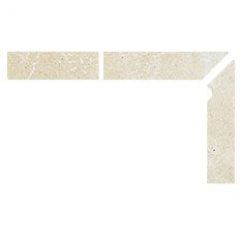 Плинтус для ступеней Interbau (Интербау) Alpen 043 Bernardino Кристальный песок правый 31x7.3 см