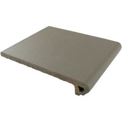 Cтупень клинкерная флорентийская фронтальная Canada Gres (Каньяда Грес) Natura 013 Grey 24.4х33х1.8 см