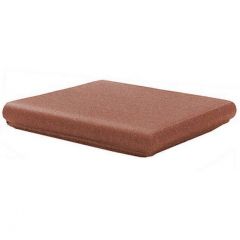 Ступень клинкерная флорентийская угловая Canada Gres (Каньяда Грес) Rojo 018 Red 33х33х1.8 см