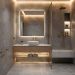 Керамогранит Kerald (Кералд) Terra Grafit Carving 60х120 см