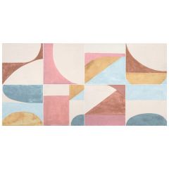 Керамогранит Рока Art 20х20 см розовый матовая RCA000001, Multicolor, Roca