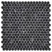 Мозаика Imagine!Lab Стекло 15х15 см черная глазурованная AGHG15-BLACK