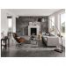 Керамическая плитка Porcelanosa Mirage-Image Dark 60х120 см черный матовая 100293238