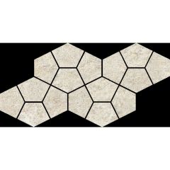 Мозаика Italon (Италон) Магма Айс Призм 20,5х41,3 см, 620110000244