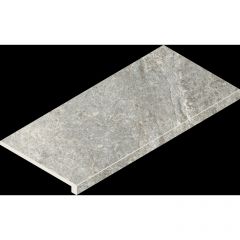 Ступень угловая правая Магма Сильвер 33x60 см, 620070002952