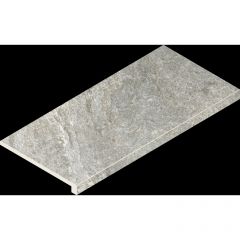 Ступень угловая правая Italon (Италон) Магма Сильвер Грип 33x60 см, 620070002967