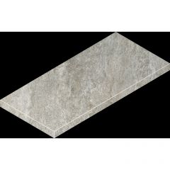 Ступень угловая левая Italon (Италон) Магма Сильвер Грип 33x60 см, 620070002972