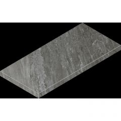 Ступень угловая левая Italon (Италон) Магма Графит Грип 33x60 см, 620070002974