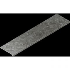 Ступень угловая правая Italon (Италон) Магма Графит 33х120 см, 620070002984