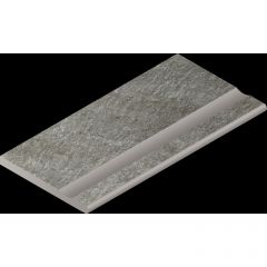 Бортик с выемкой закругленный Italon (Италон) Магма Фог 30х60 см, 620090001347