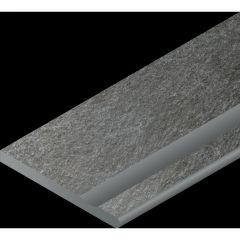 Бортик с выемкой закругленный правый Italon (Италон) Магма Графит 30х60 см, 620090001353