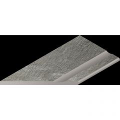 Бортик с выемкой закругленный левый Italon (Италон) Магма Фог 30х60 см, 620090001357