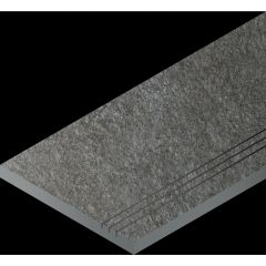 Бортик правый Italon (Италон) Магма Графит Грип 30х60 см, 620090001383