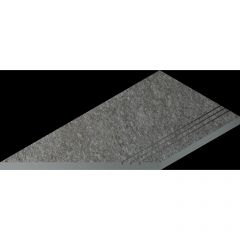 Бортик левый Italon (Италон) Магма Графит Грип 30х60 см, 620090001388