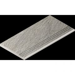 Ступень закругленная Italon (Италон) Магма Сильвер грип 30х60 см, 620090001391