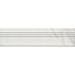 Бордюр Kerama Marazzi (Керама Марацци) Алькала Белый 5х20 см, толщ. 19 мм, BLB038