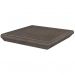 Ступень угловая Kerama Marazzi (Керама Марацци) Хадду коричневая матовая 34x34x0,8 см, KM4040G0031NGTA