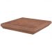 Ступень угловая Kerama Marazzi (Керама Марацци) Хадду красная матовая 34x34x0,8 см, KM4040G0021NGTA