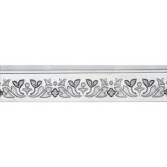 Бордюр Lasselsberger (Лассельсбергер) Бьянка Каррара белый 10х45 см, 7304-0003