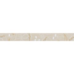 Бордюр Lasselsberger (Лассельсбергер) Наоми белый 4,5х39,8 см