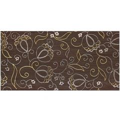 Декор Lasselsberger (Лассельсбергер) Наоми коричневый 19,8х39,8 см