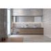 Керамогранит Vitra (Витра) Travertini Коричневый шлифованный ректификат 60x60 см, K945354HR001VTE0